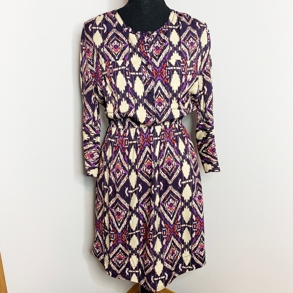 Anthropologie Holding Horses Aztec Dress